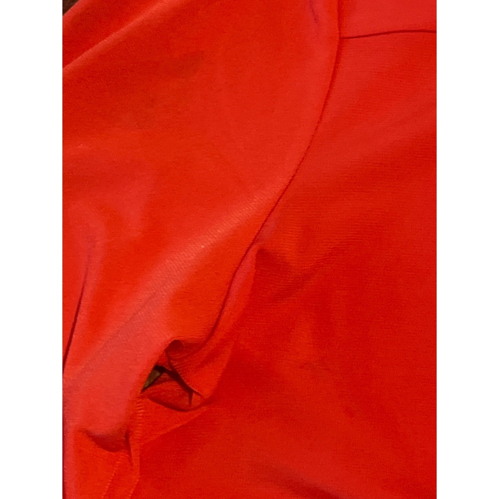 Michael Kors Grenadine Red Chain Lace Up Shift Dress MS58E92S32 Size M NEW - Picture 9 of 9